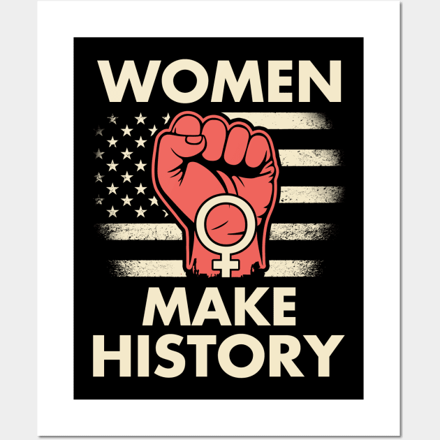 Women Make History Wall Art by adik